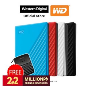 WD My Passport Portable External Hard Disk Drive HDD USB3.0